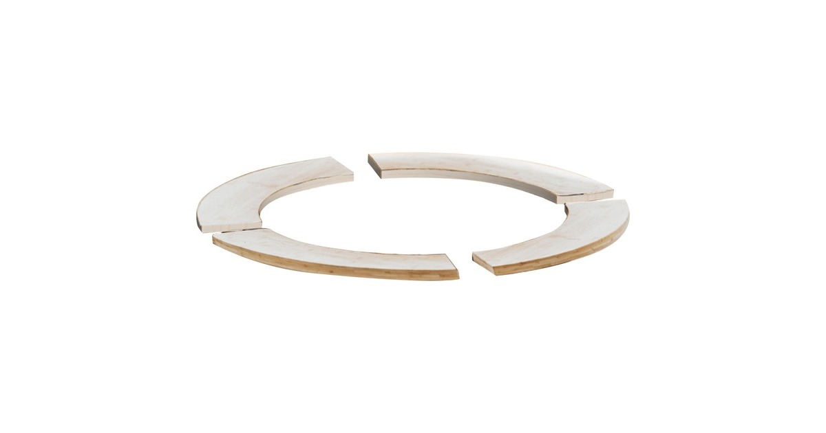 Moesta Bandit FirePlace Ablagebretter, Bambus 19507(4-teilig)