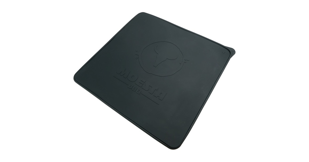 Moesta BurgerPresse No.1, 4-fach Silikon Hamburgerpresse(schwarz)