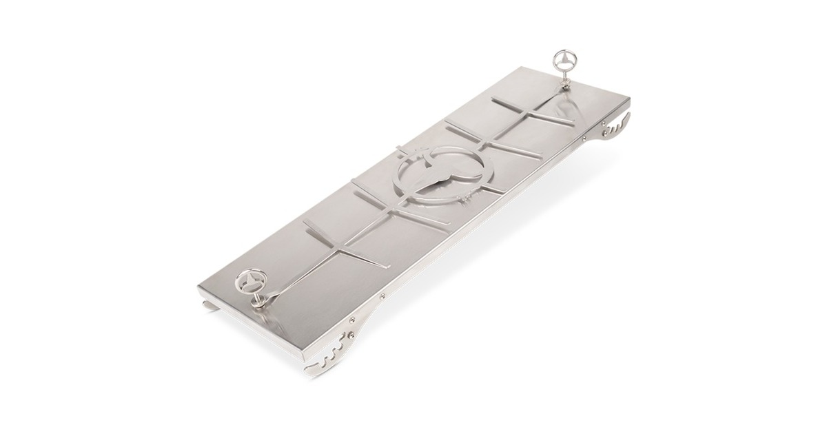 Moesta FlameBoard - Flammlachsbrett, Halterung(edelstahl)