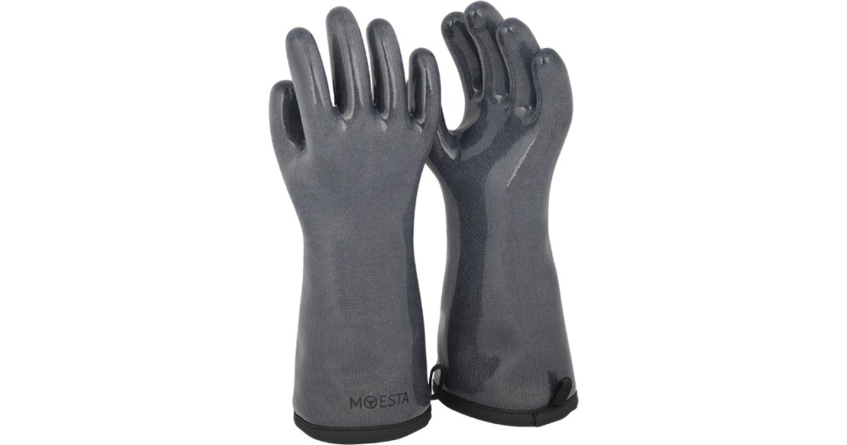 Moesta Grillhandschuhe HeatPro Gloves, Gr. XXL(anthrazit, 2 Stück)