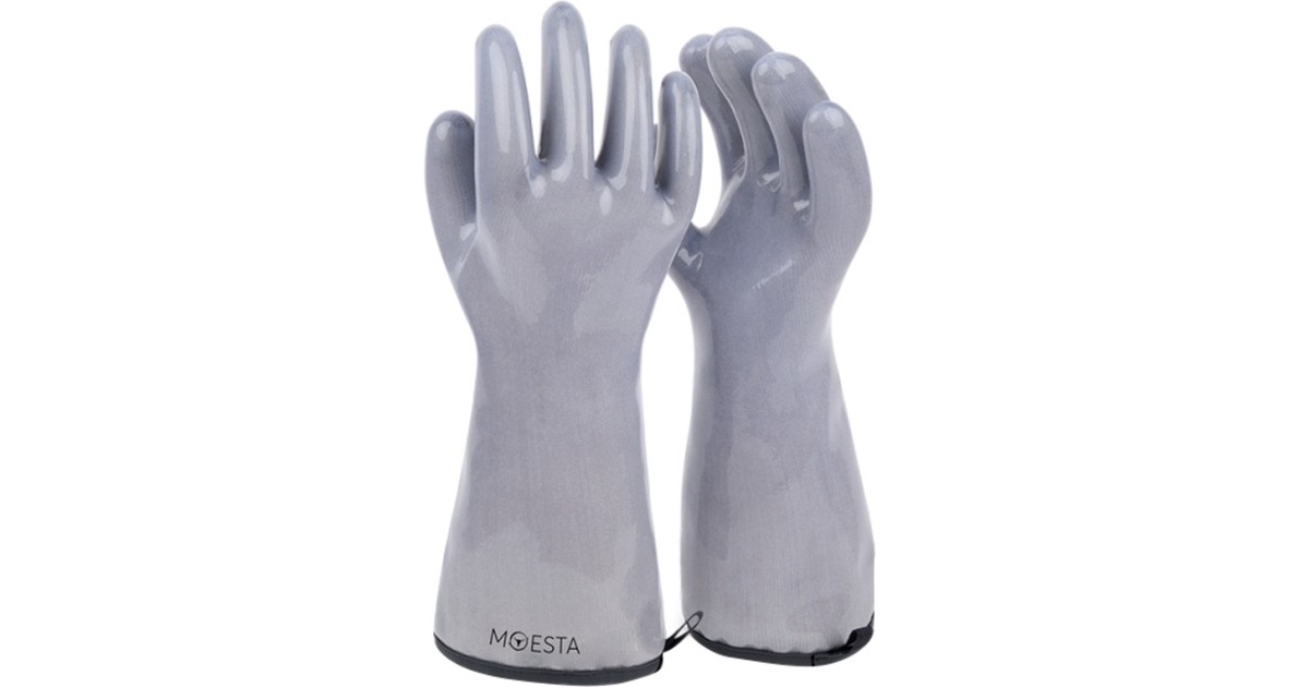 Moesta Grillhandschuhe HeatPro Gloves, Gr. XXL(grau, 2 Stück)
