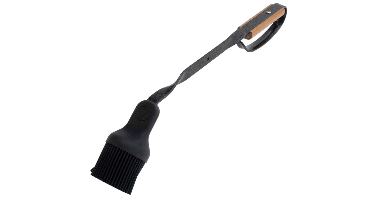 Moesta Grillpinsel V-Tong(schwarz/holz)