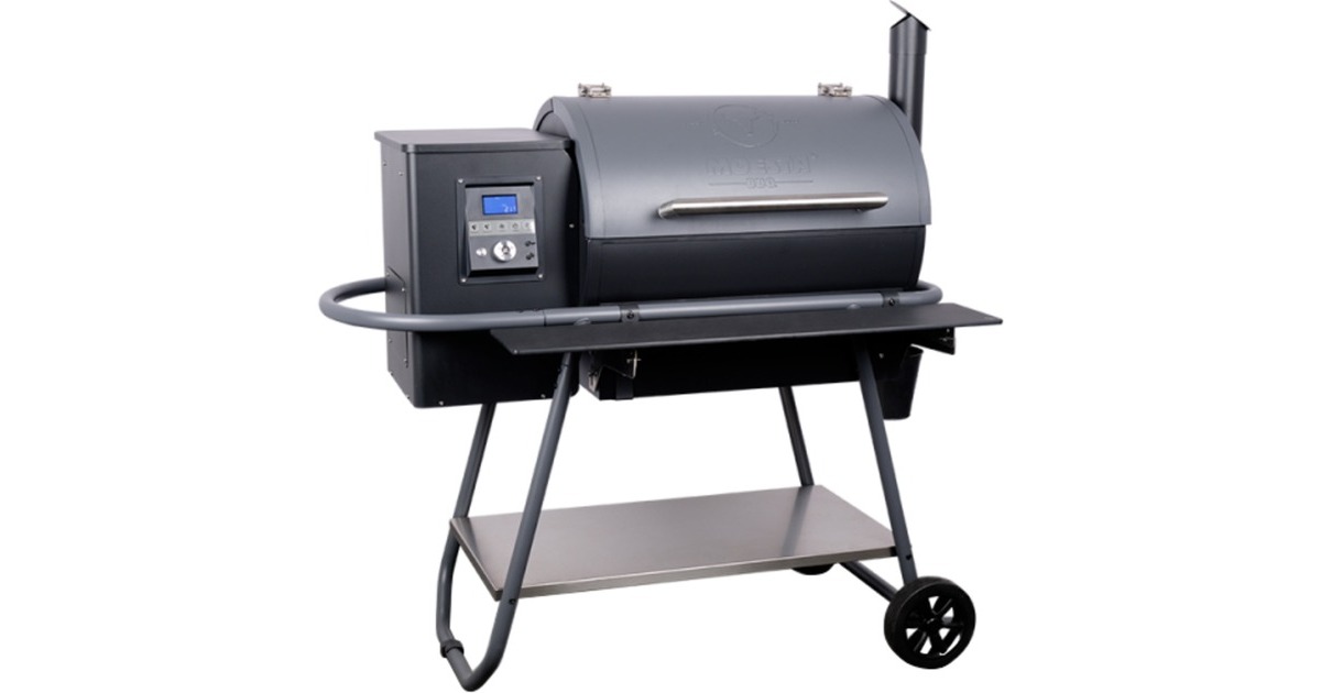 Moesta Sheriff Pelletgrill, inkl. Frontablage PaperPlank black und Haken(schwarz) Moesta Sheriff Pelletgrill, inkl. Frontablage PaperPlank black und Haken(schwarz)