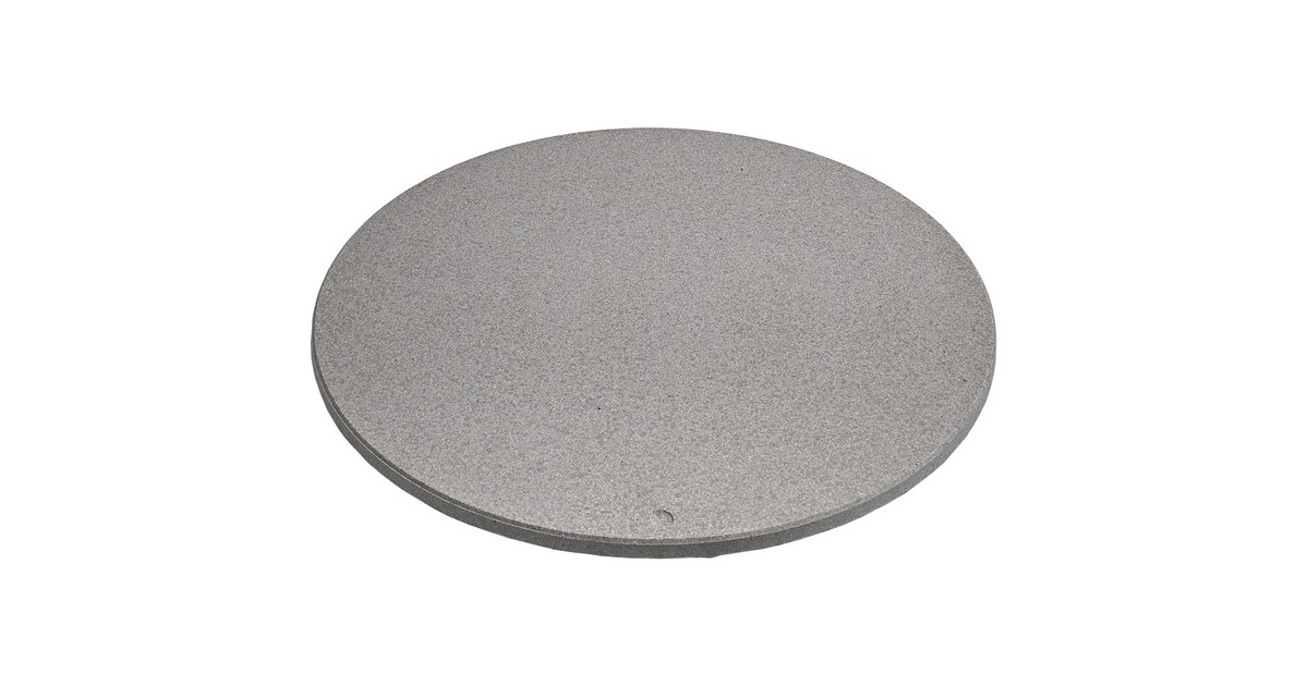 Moesta Smokin' PizzaRing Komplett-Set, für 57cm Kugelgrill, Pizzastein(silber)