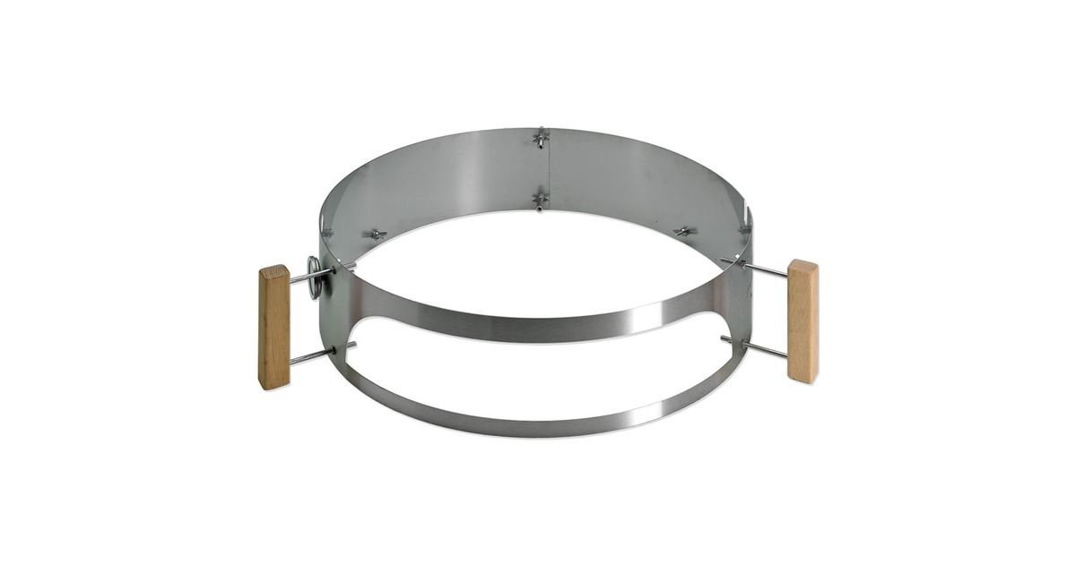 Moesta Smokin' PizzaRing für 57cm Kugelgrill(silber)