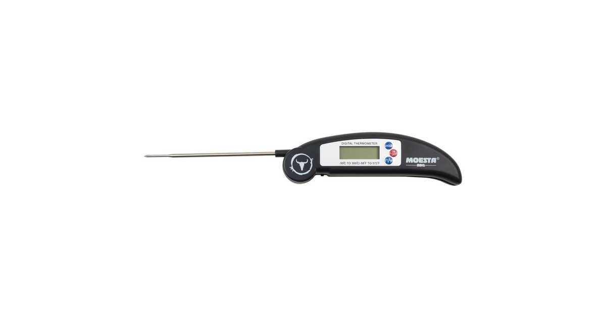 Moesta Thermometer No.1 Das BBQ-Grillthermometer(schwarz)