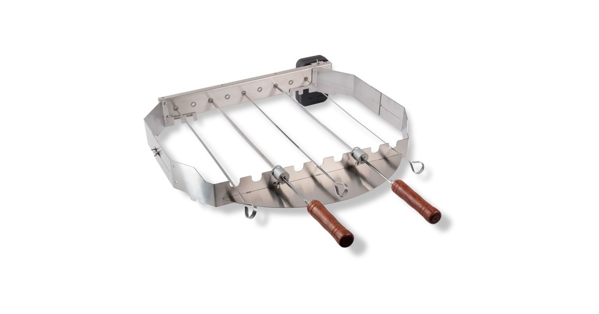 Moesta Turnado Set für 57cm / 60cm Grills, Spieß(edelstahl, 7-teiliges Set, Batteriebetrieb) Moesta Turnado Set für 57cm / 60cm Grills, Spieß(edelstahl, 7-teiliges Set, Batteriebetrieb)