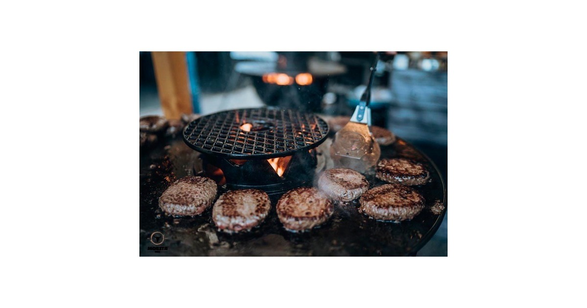 Moesta Wok Krone, für BBQ-Disk, Untersetzer(anthrazit)