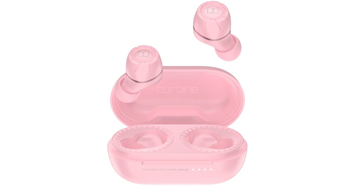 Monster Turbine AirLinks Lite, Kopfhörer(pink, Bluetooth, USB-C)