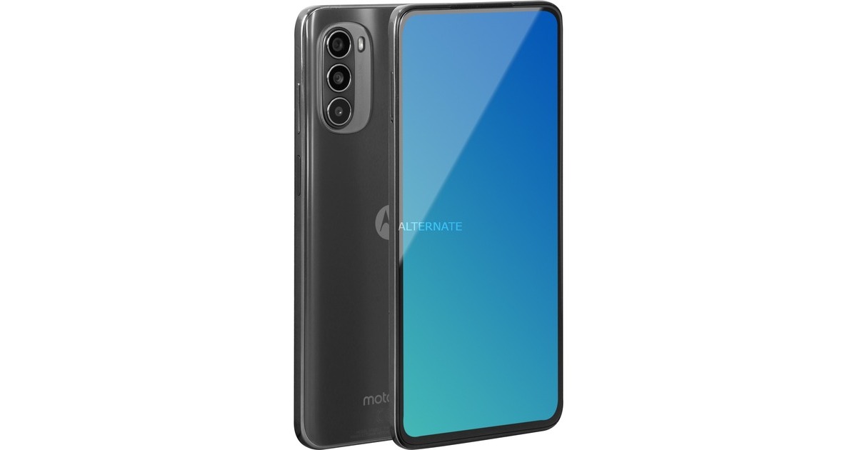 Motorola Moto G52 128GB, Handy(Charcoal Grey, Android 12, Dual-SIM)