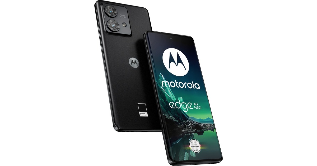 Motorola edge 40 Neo 256GB, Handy(Black Beauty, Dual SIM, Android 13) Motorola edge 40 Neo 256GB, Handy(Black Beauty, Dual SIM, Android 13)