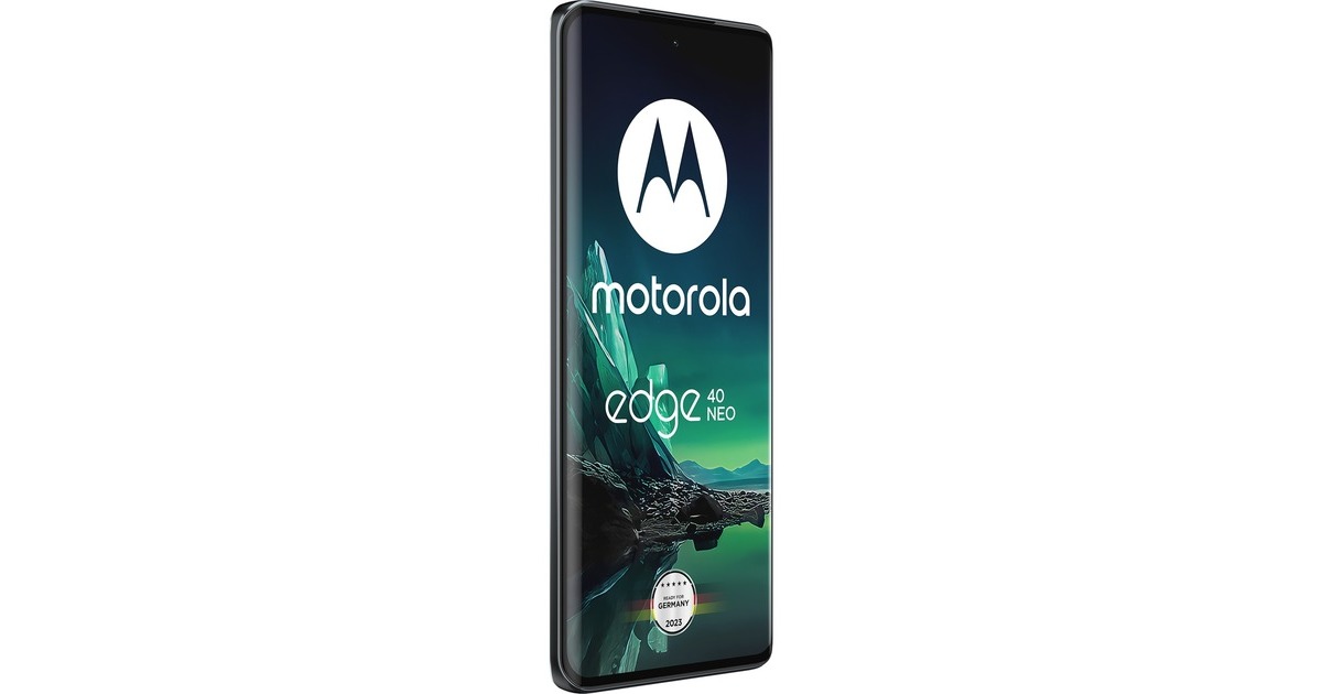 Motorola edge 40 Neo 256GB, Handy(Black Beauty, Dual SIM, Android 13)