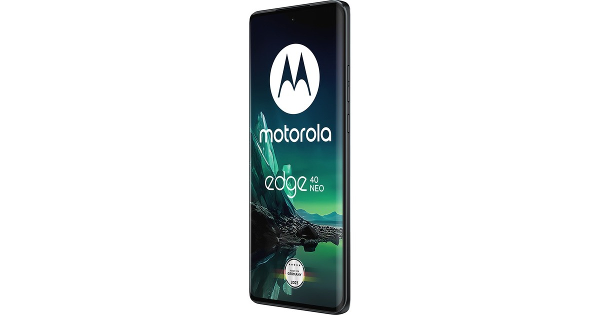 Motorola edge 40 Neo 256GB, Handy(Black Beauty, Dual SIM, Android 13)