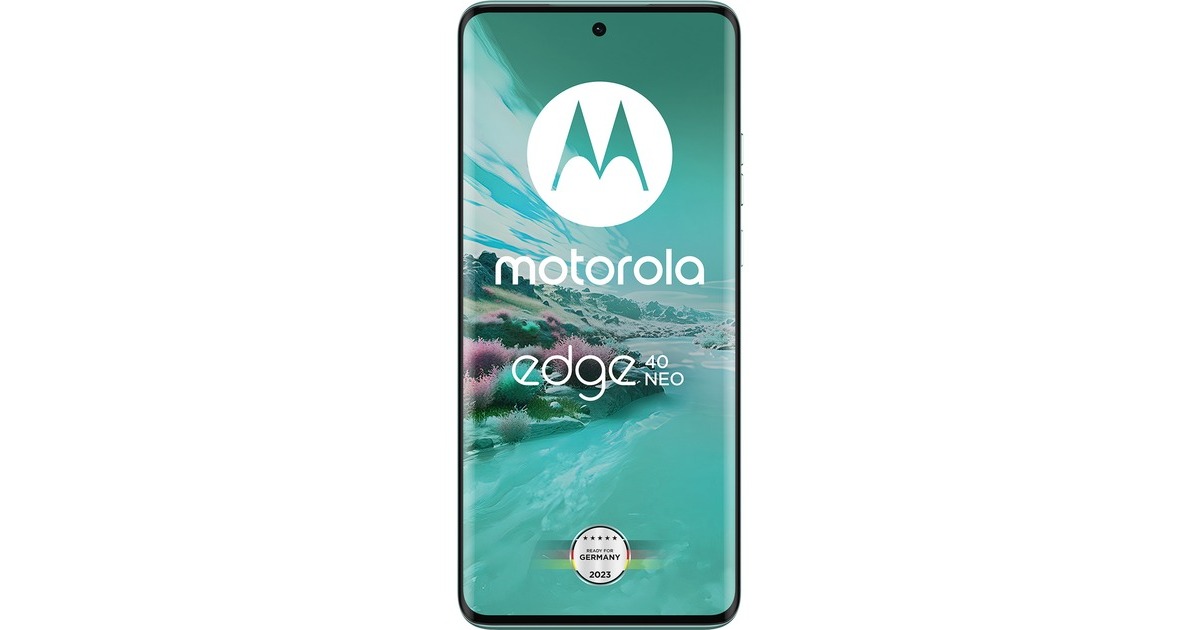 Motorola edge 40 Neo 256GB, Handy(Caneel Bay, Dual SIM, Android 13)