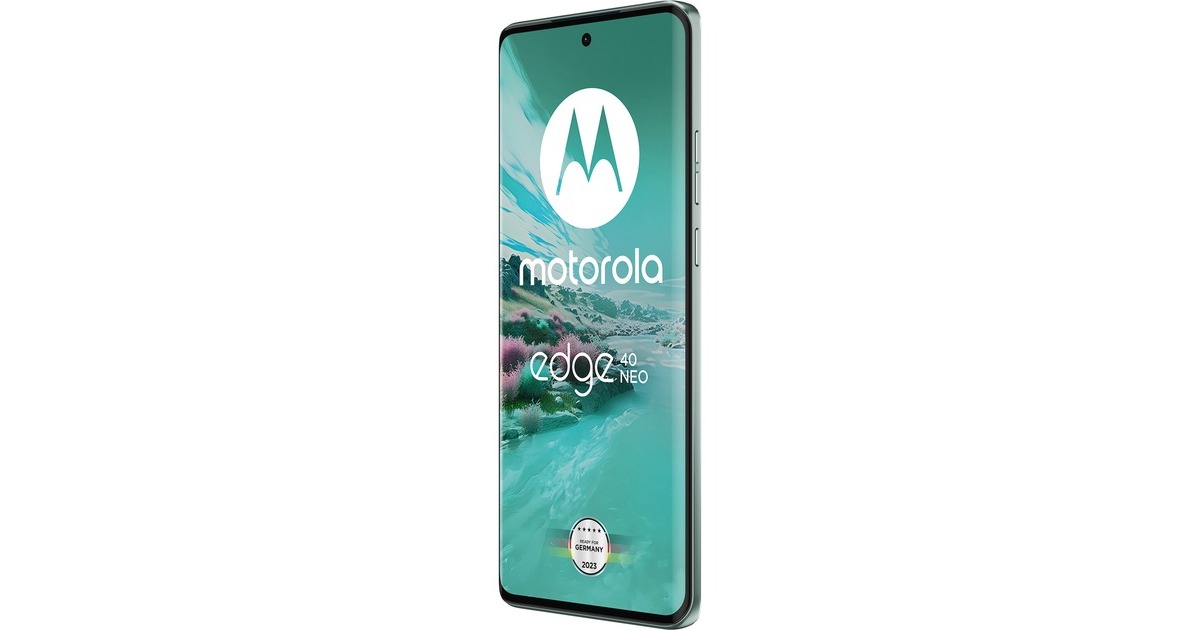 Motorola edge 40 Neo 256GB, Handy(Caneel Bay, Dual SIM, Android 13)