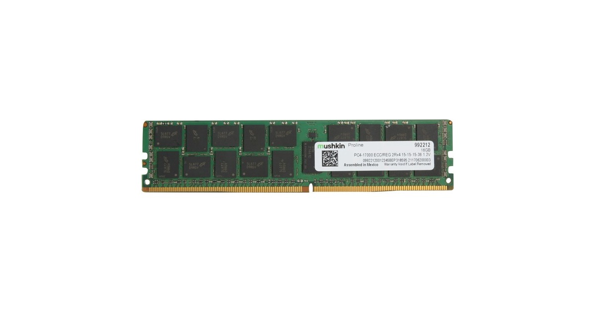 Mushkin DIMM 16 GB DDR4-2133, Arbeitsspeicher(992212)