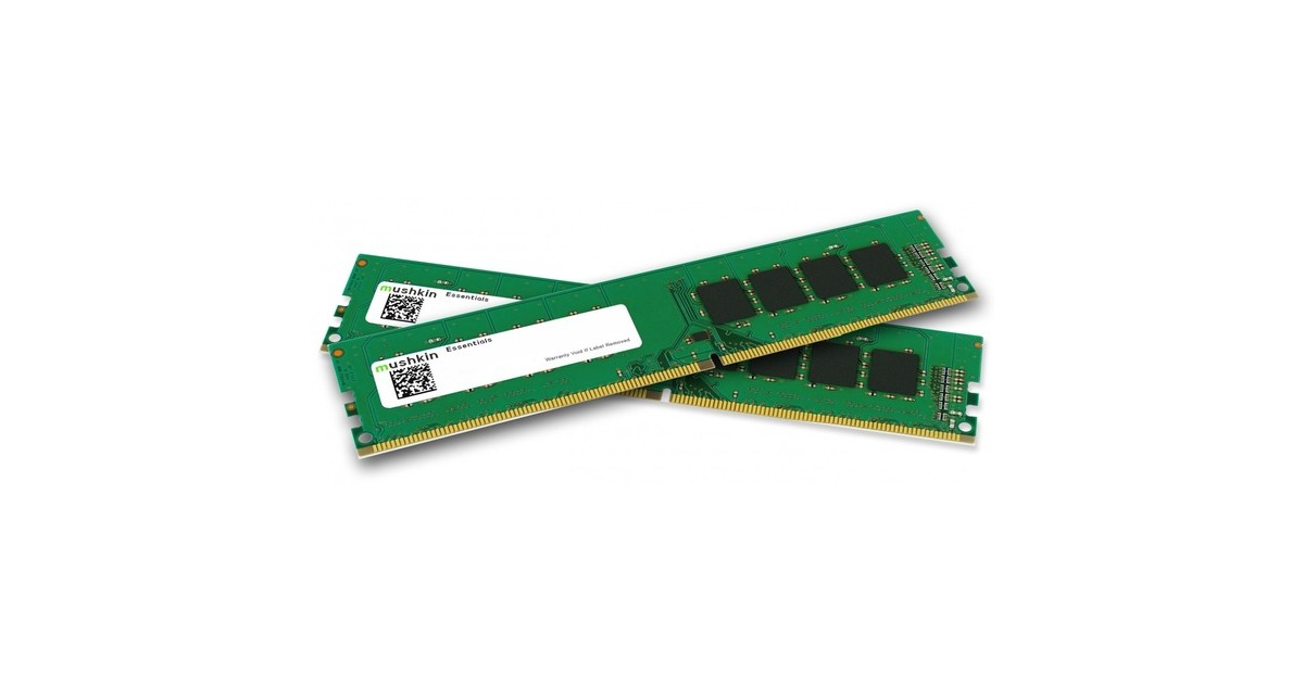Mushkin DIMM 16 GB DDR4-2933 (2x 8 GB) Dual-Kit, Arbeitsspeicher(MES4U293MF8GX2, Essentials)
