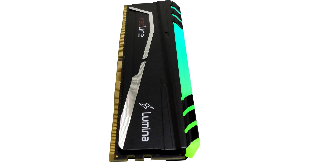 Mushkin DIMM 16 GB DDR4-3000 (2x 8 GB) Dual-Kit, Arbeitsspeicher(schwarz, MLA4C300GJJM8GX2, Redline Lumina RGB, INTEL XMP)