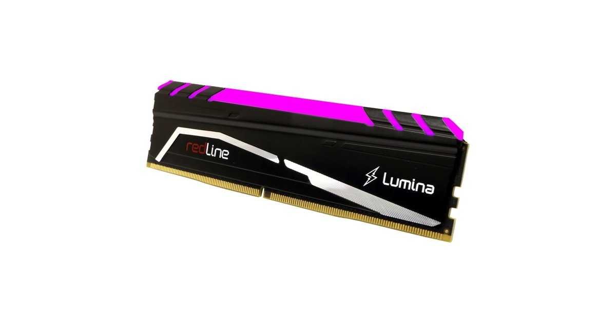 Mushkin DIMM 16 GB DDR4-3200 (2x 8 GB) Dual-Kit, Arbeitsspeicher(schwarz, MLA4C320GJJM8GX2, Redline Lumina RGB, INTEL XMP)