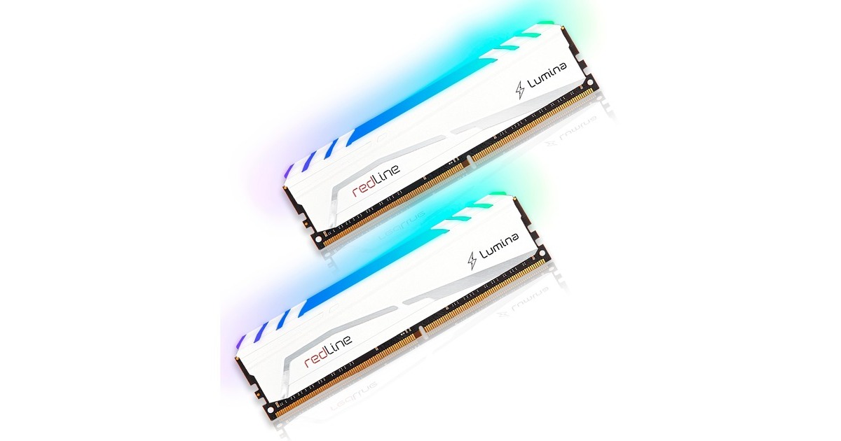 Mushkin DIMM 16 GB DDR4-3200 (2x 8 GB) Dual-Kit, Arbeitsspeicher(weiß, MLB4C320EJJP8GX2, Redline Lumina White, INTEL XMP)