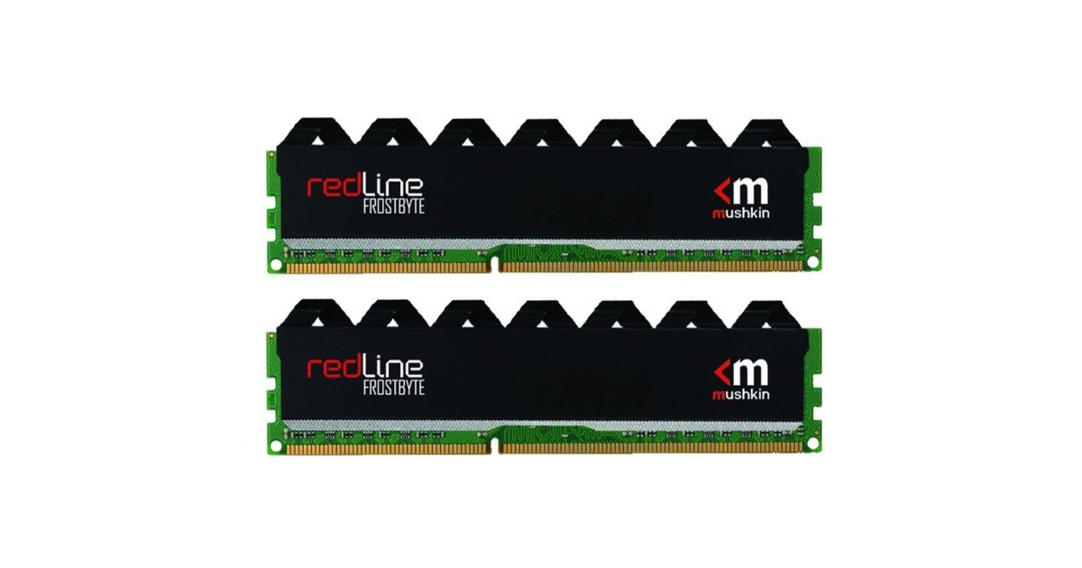 Mushkin DIMM 16 GB DDR4-3600 (2x 8 GB) Dual-Kit, Arbeitsspeicher(schwarz, MLA4C360GKKP8GX2, Redline, INTEL XMP)