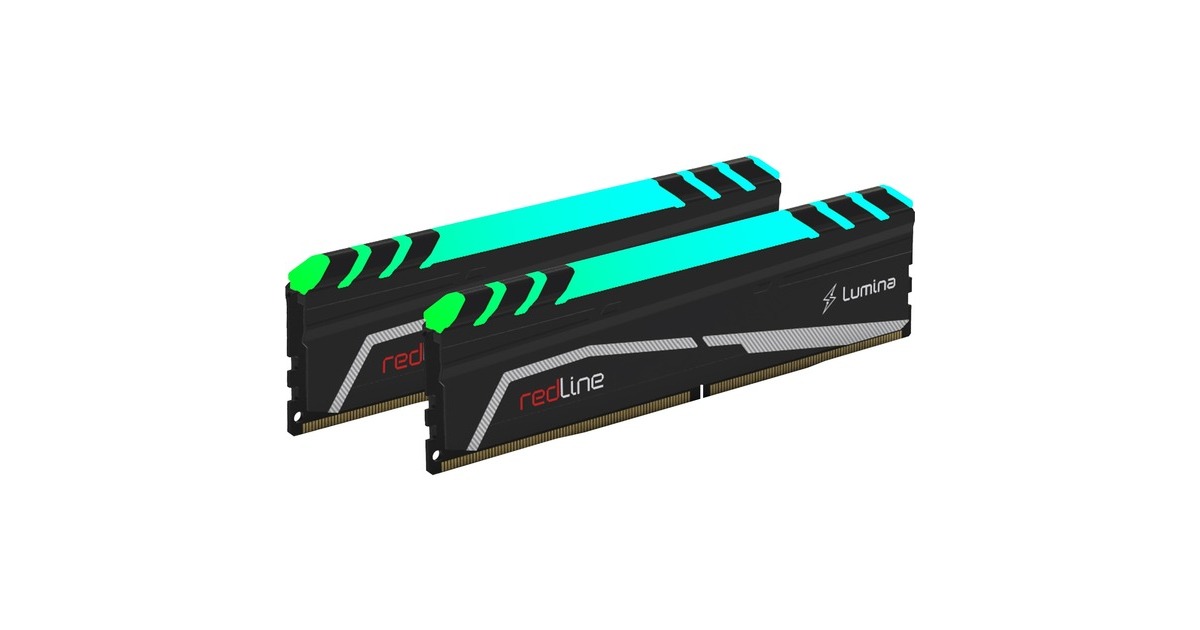 Mushkin DIMM 16 GB DDR4-4000 (2x 8 GB) Dual-Kit, Arbeitsspeicher(schwarz, MLA4C400JNNM8GX2, Redline Lumina RGB, INTEL XMP)