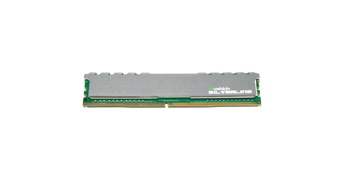 Mushkin DIMM 32 GB DDR4-2666 (2x 16 GB) Dual-Kit, Arbeitsspeicher(MSL4U266KF16GX2, Silverline)