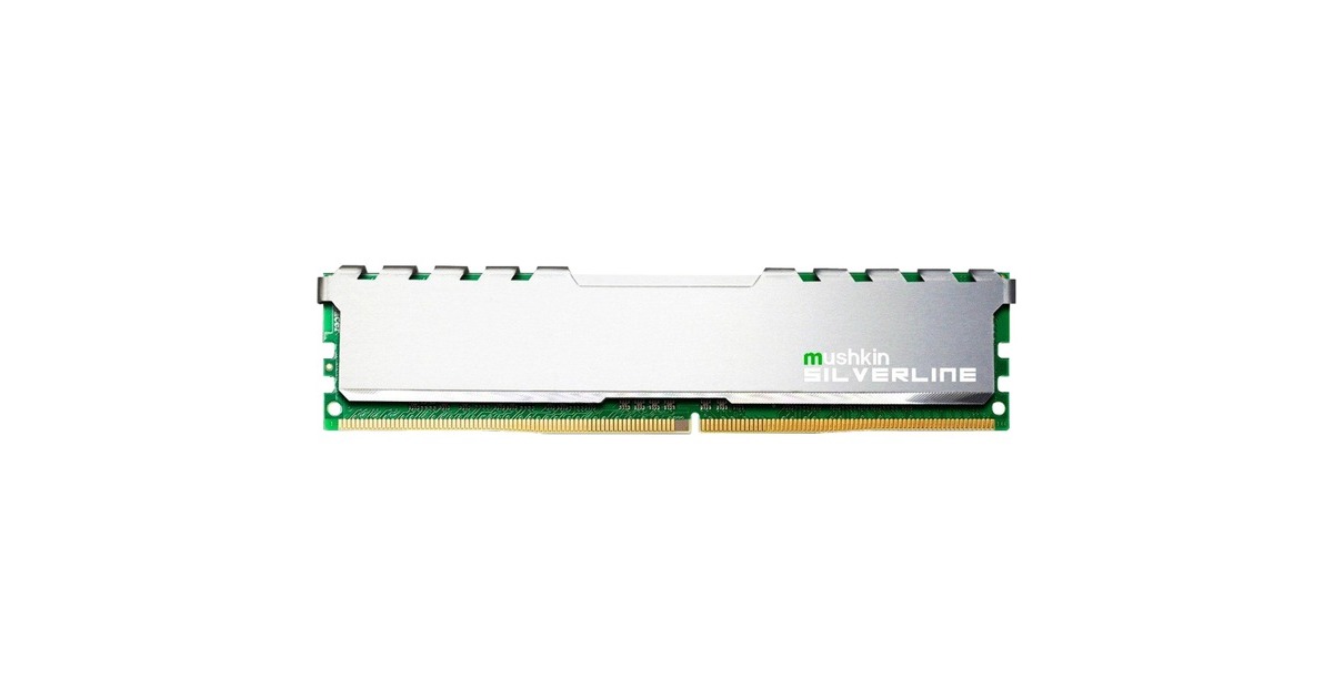 Mushkin DIMM 32 GB DDR4-2666, Arbeitsspeicher(MSL4U266KF32G, Silverline)