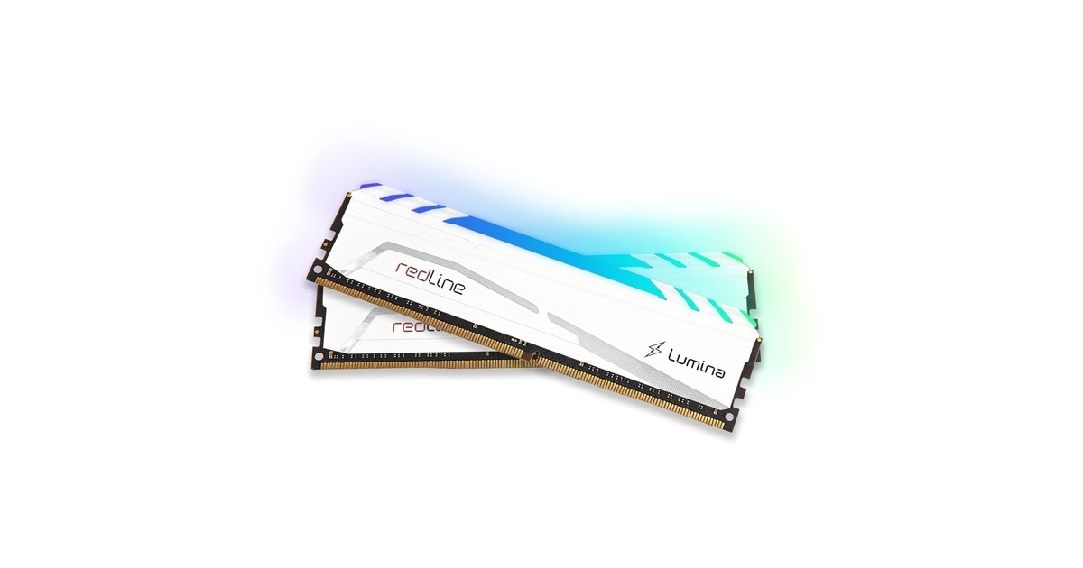 Mushkin DIMM 32 GB DDR4-4000 (2x 16 GB) Dual-Kit, Arbeitsspeicher(weiß, MLB4C400JNNM16GX2, Redline Lumina, INTEL XMP)