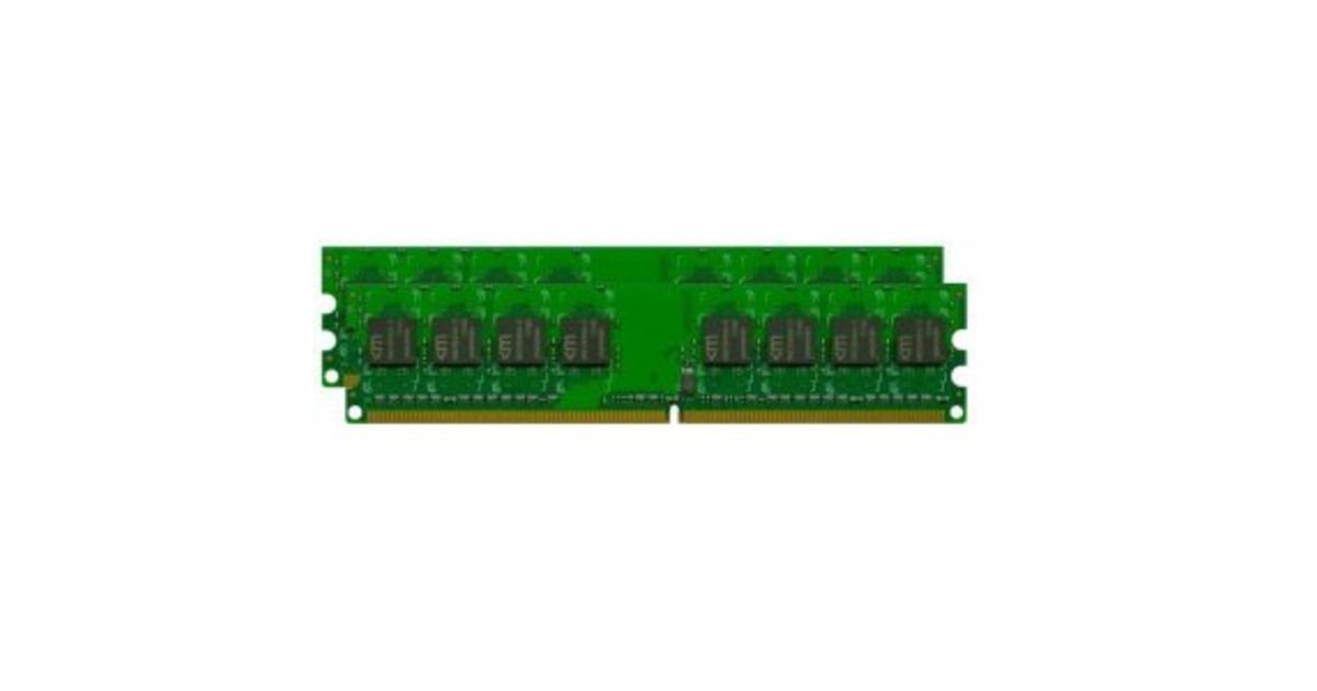 Mushkin DIMM 4 GB DDR2-667 (2x 2 GB) Dual-Kit, Arbeitsspeicher(996556, Essentials)