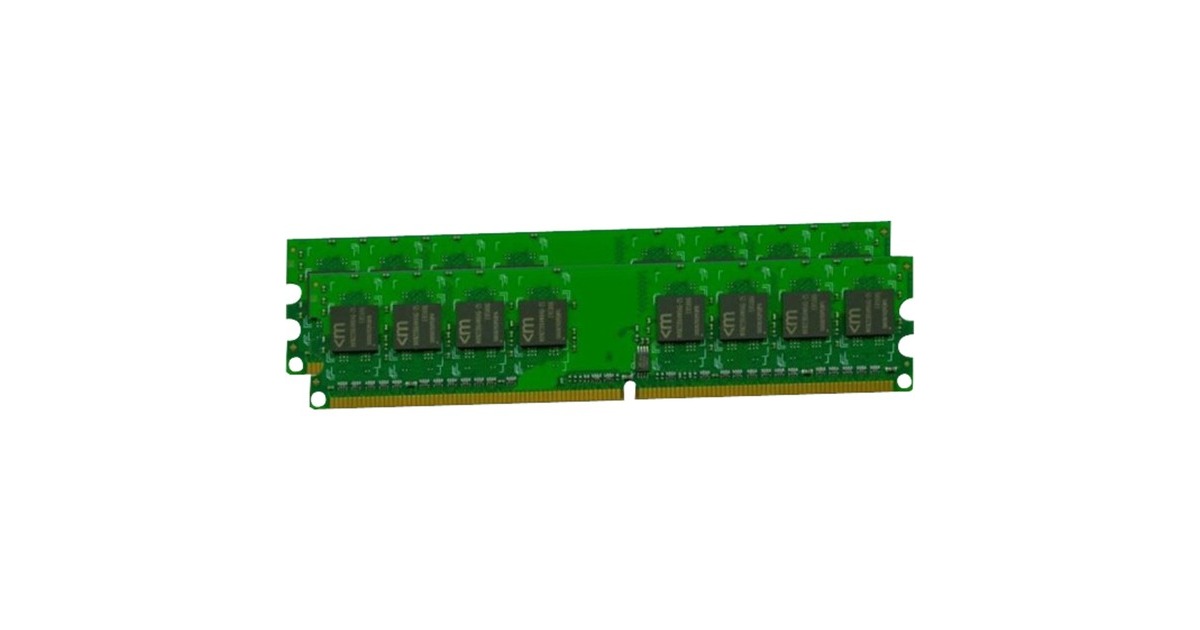 Mushkin DIMM 4 GB DDR2-800 (2x 2 GB) Dual-Kit, Arbeitsspeicher(996558, Essentials, Lite Retail)