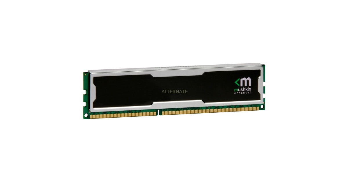 Mushkin DIMM 4 GB DDR2-800, Arbeitsspeicher(991763, Silverline, Lite Retail)