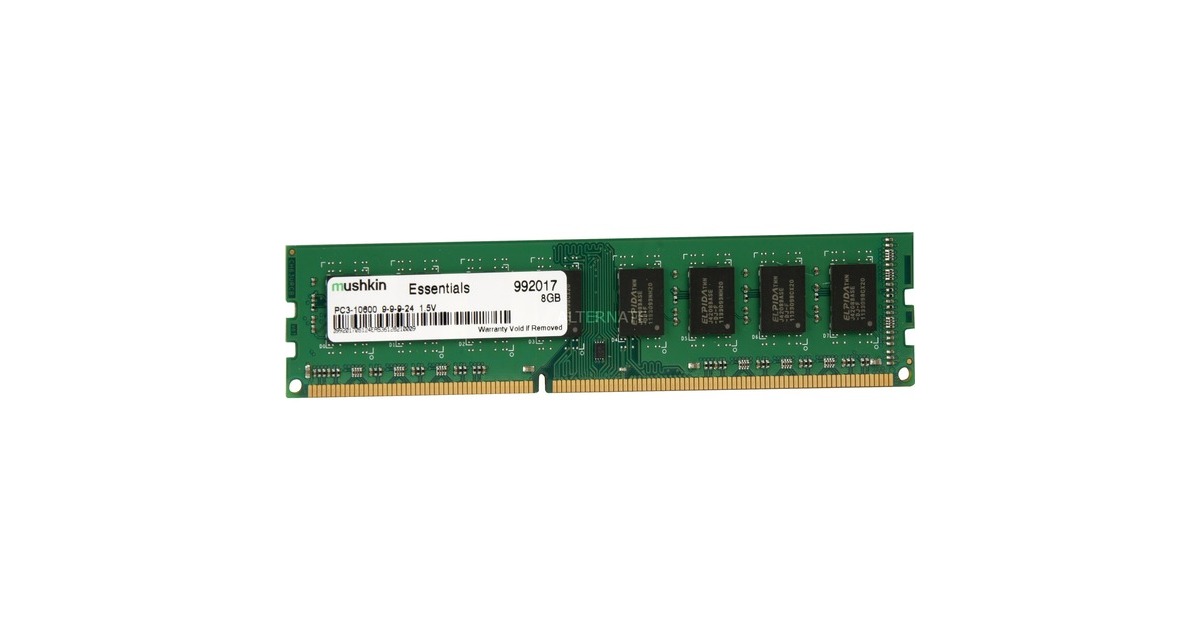 Mushkin DIMM 8 GB DDR3-1333, Arbeitsspeicher(992017, Essentials, Lite Retail) Mushkin DIMM 8 GB DDR3-1333, Arbeitsspeicher(992017, Essentials, Lite Retail)
