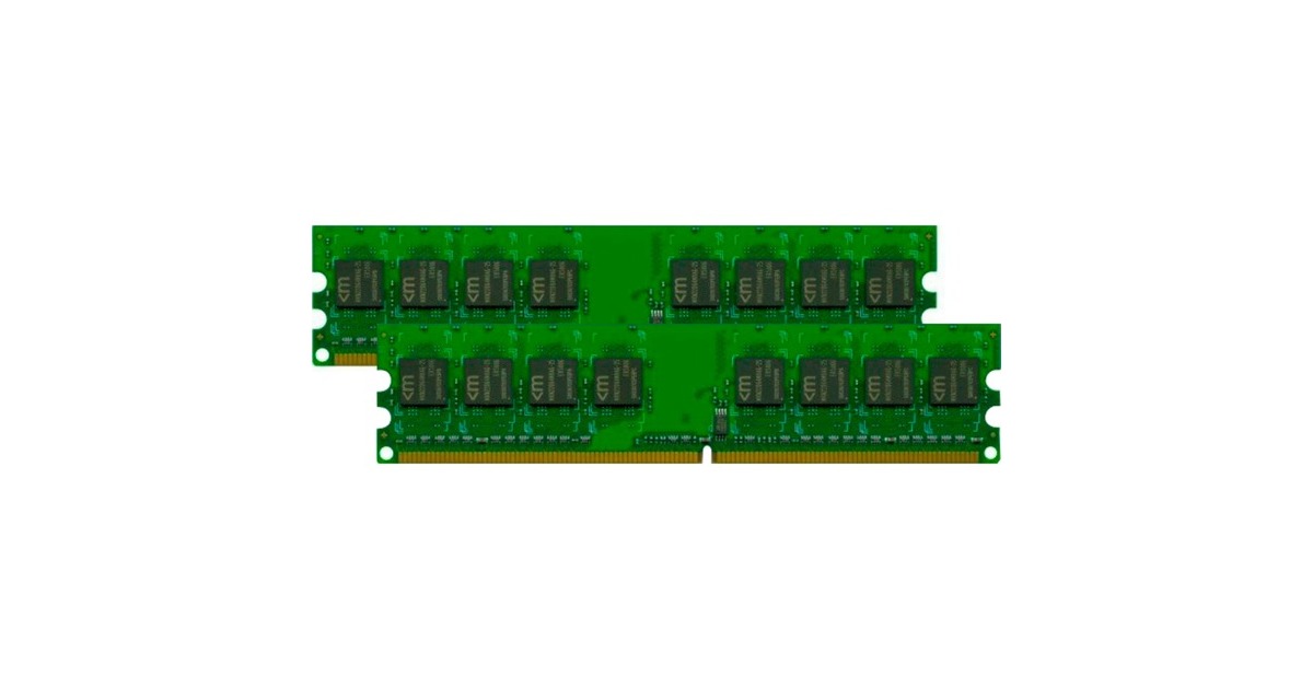 Mushkin DIMM 8 GB DDR4-2400 (2x 4 GB) Dual-Kit, Arbeitsspeicher(MES4U240HF4GX2, Essentials)