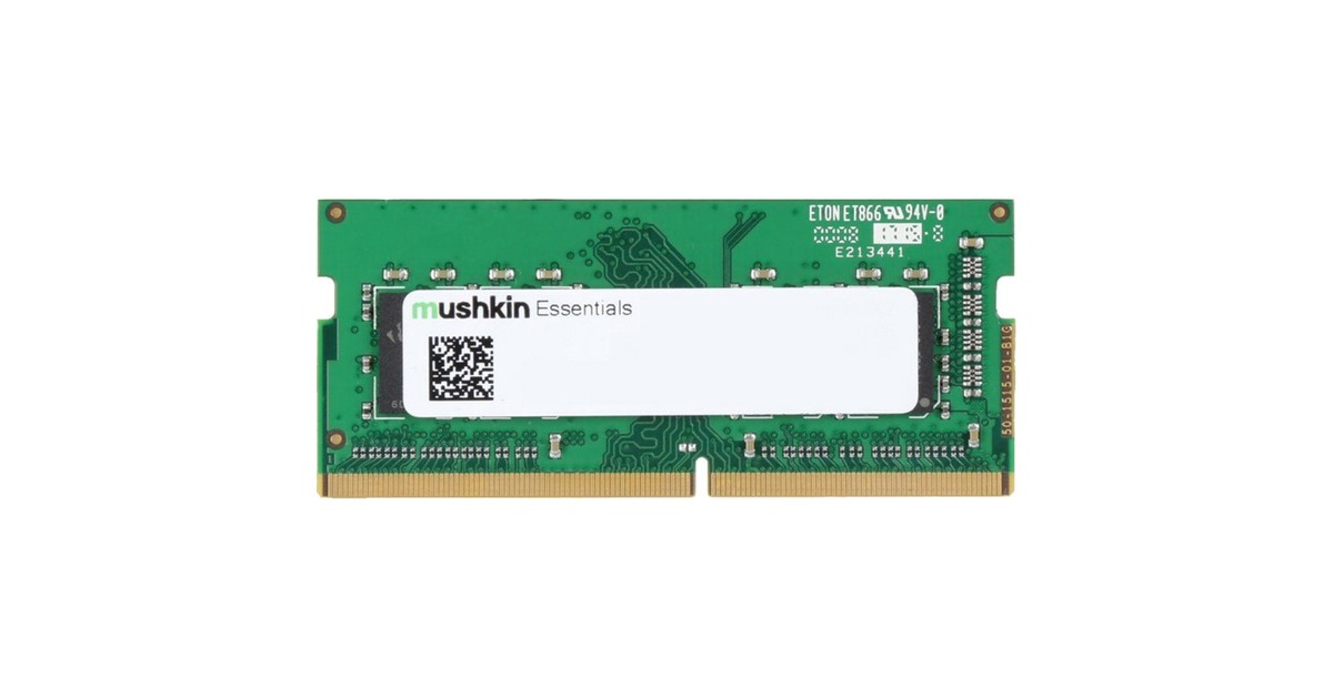 Mushkin SO-DIMM 16 GB DDR4-3200, Arbeitsspeicher(MES4S320NF16G, Essentials)