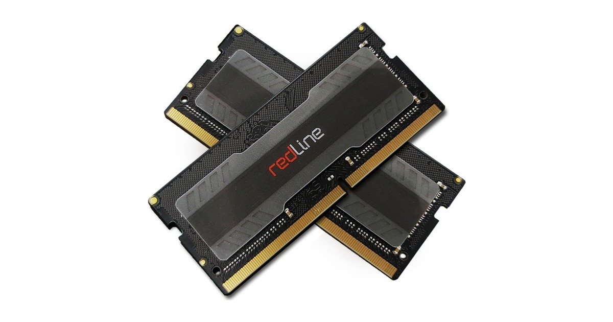 Mushkin SO-DIMM 32 GB DDR4-3200 (2x 16 GB) Dual-Kit, Arbeitsspeicher(schwarz, MRA4S320NNNF16GX2, Redline)