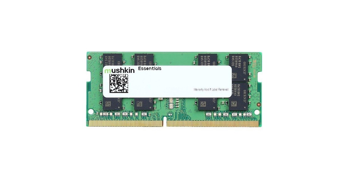 Mushkin SO-DIMM 32 GB DDR4-3200, Arbeitsspeicher(MES4S320NF32G, Essentials)