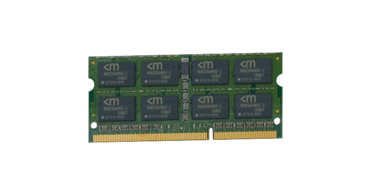 Mushkin SO-DIMM 4 GB DDR3-1066, Arbeitsspeicher(991644, Essentials, Lite Retail)