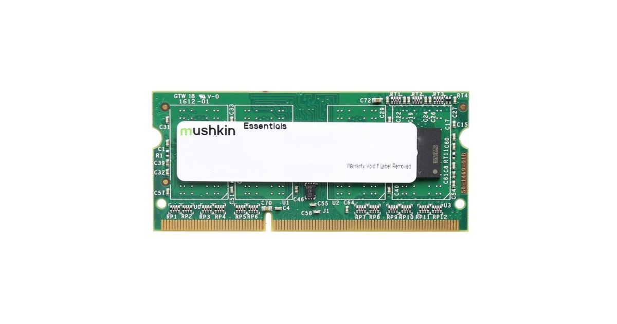 Mushkin SO-DIMM 4 GB DDR3-1333, Arbeitsspeicher(992014, Essentials)