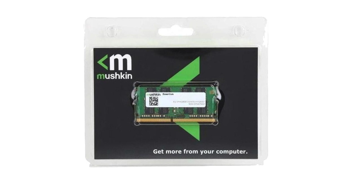 Mushkin SO-DIMM 4 GB DDR3-1333, Arbeitsspeicher(992014, Essentials)