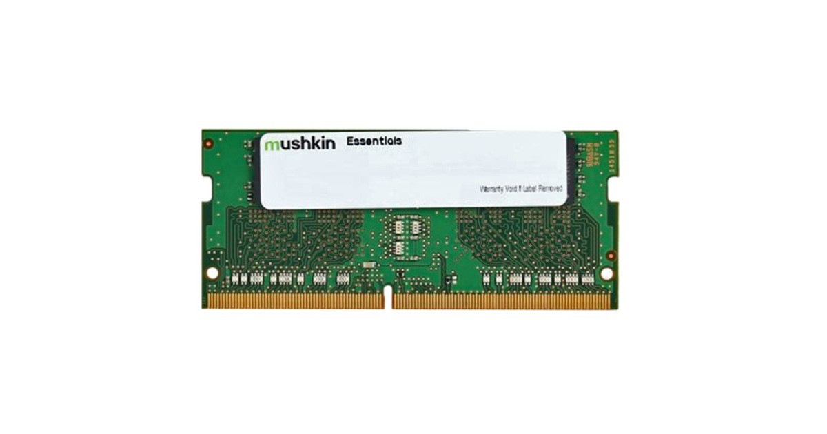 Mushkin SO-DIMM 4 GB DDR4-2133, Arbeitsspeicher(MES4S213FF4G18, Essentials)
