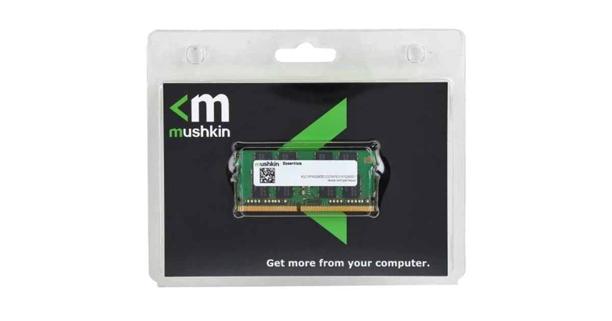 Mushkin SO-DIMM 4 GB DDR4-2133, Arbeitsspeicher(MES4S213FF4G18, Essentials)