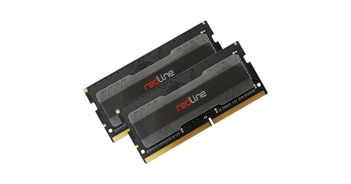 Mushkin SO-DIMM 64 GB DDR4-2666 (2x 32 GB) Dual-Kit, Arbeitsspeicher(schwarz, MRA4S266GHHF32GX2, Redline, INTEL XMP)