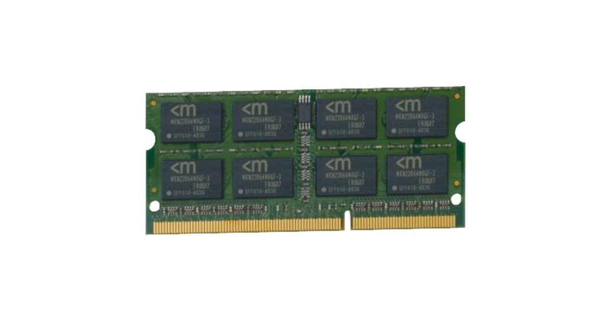 Mushkin SO-DIMM 8 GB DDR3-1066, Arbeitsspeicher(992019, Essentials)