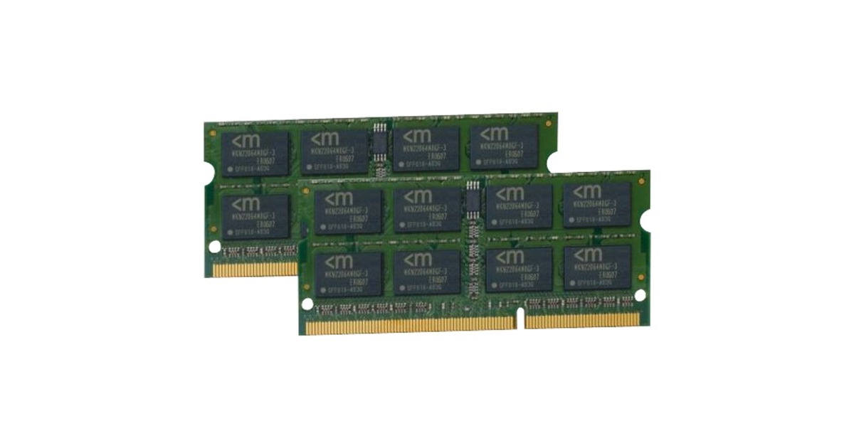 Mushkin SO-DIMM 8 GB DDR3-1333 (2x 4 GB) Dual-Kit, Arbeitsspeicher(996647, Essentials)