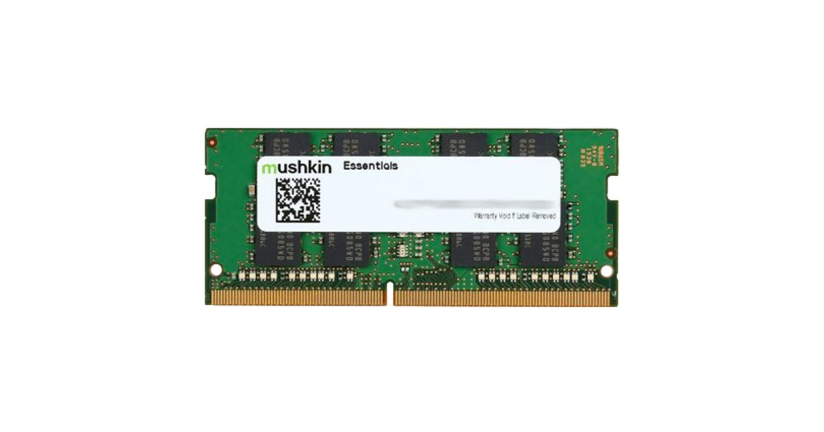 Mushkin SO-DIMM 8 GB DDR4-2133, Arbeitsspeicher(MES4S213FF8G18, Essentials)