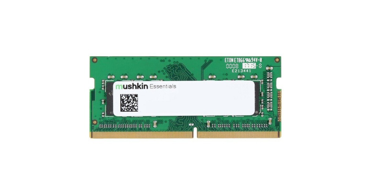Mushkin SO-DIMM 8 GB DDR4-3200, Arbeitsspeicher(MES4S320NF8G, Essentials)