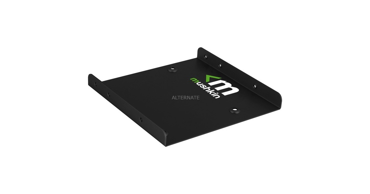 Mushkin SSD Einbauadapter 2,5" auf 3,5", Einbaurahmen(schwarz, Lite Retail)
