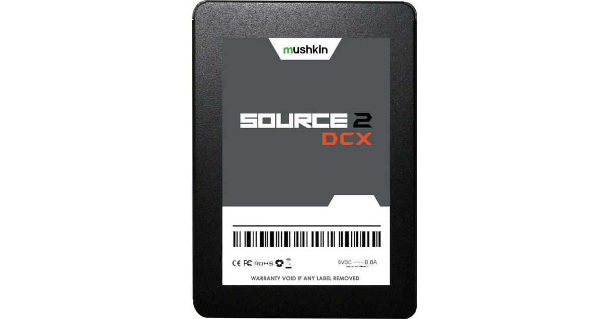 Mushkin Source 2 DCX 1,92 TB, SSD(schwarz, SATA 6 Gb/s, 2,5