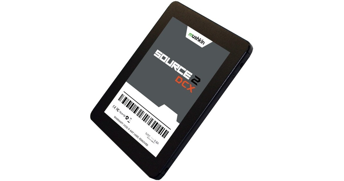 Mushkin Source 2 DCX 960 GB, SSD(schwarz, SATA 6 Gb/s, 2,5